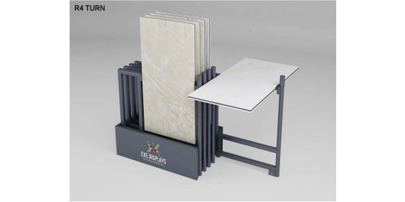 Custom Tile Display Racks: Creating a Unique Exhibition Space